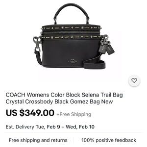 Coach Selena Trail Bag